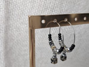 Oorringen (zilver) dalmatiër