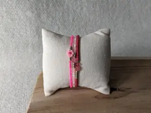 Armbandenset roze assorti